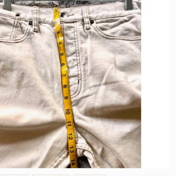 Kate Hudson Happy X Nature High Rise Crop Boots Jeans - Picture 7 of 14